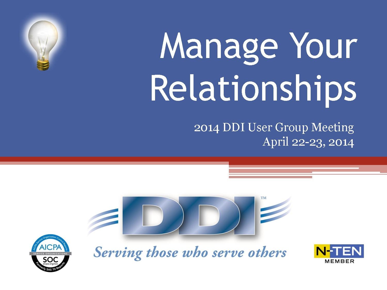 Manage Your Relationships.pdf