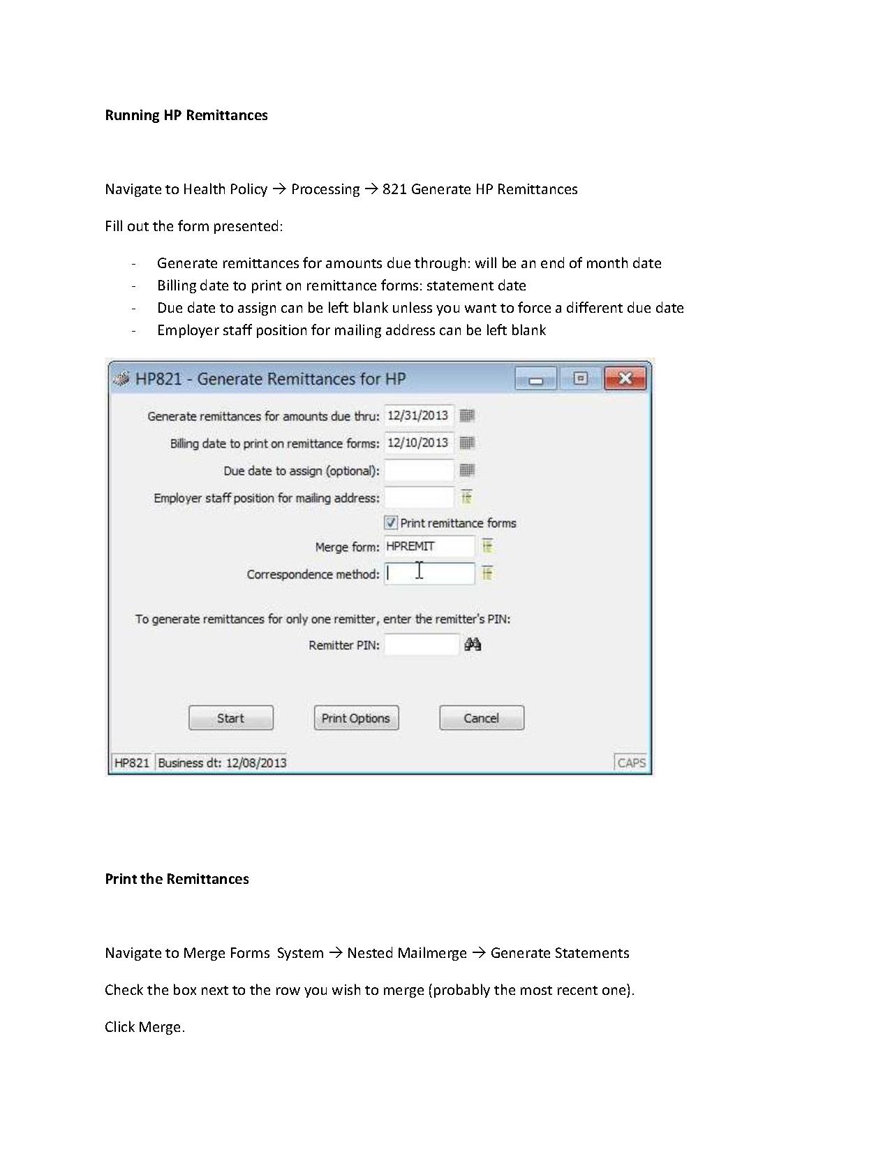 HP821 - Generate Remittances for HP.pdf