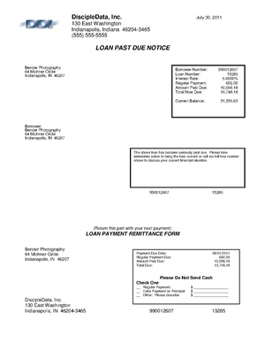 Sample Loan Past Due Statement.pdf